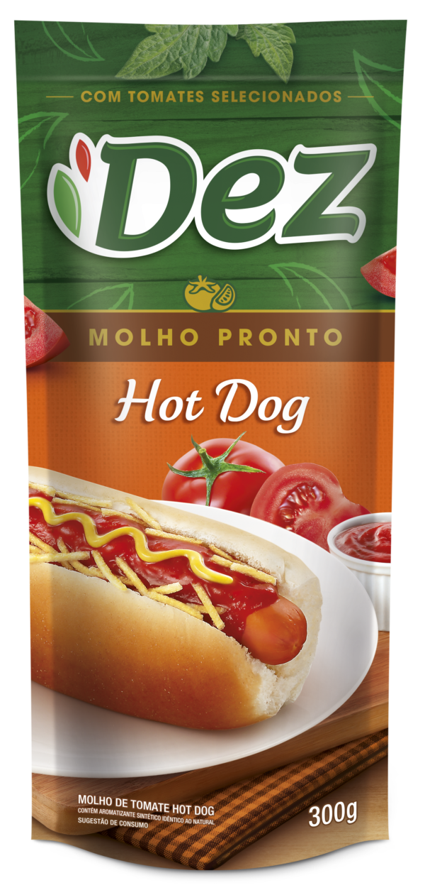 Molho de Hot Dog Dez 300g