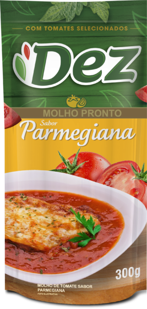 Molho de Tomate Parmegiana Dez 300g