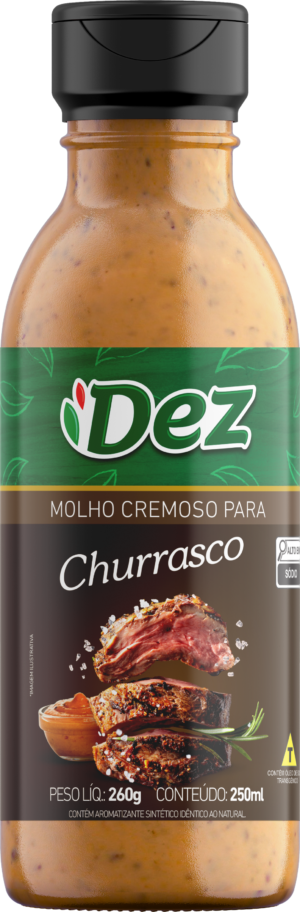 Molho Cremoso p/ Churrasco 260g