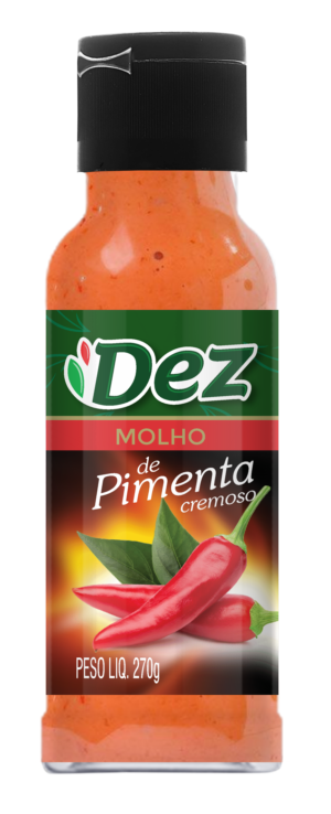 Molho de Pimenta Cremoso 270g