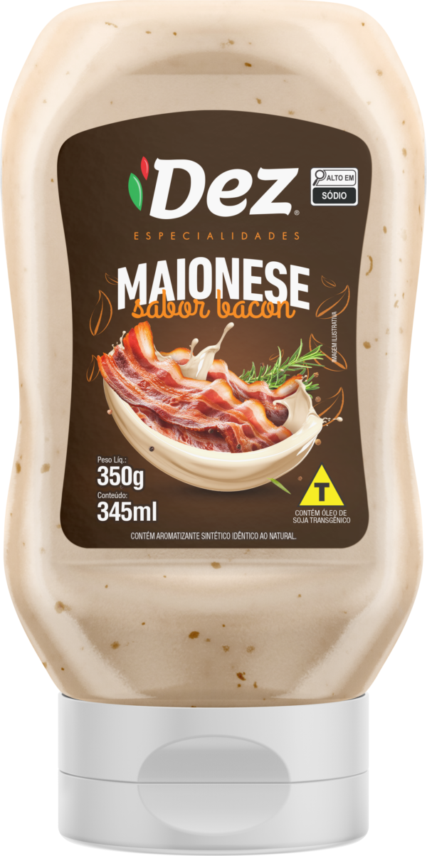 Maionese Sabor Bacon 350g