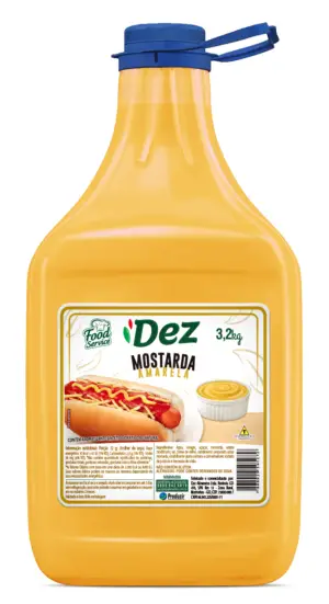 Mostarda Amarela 3,2kg